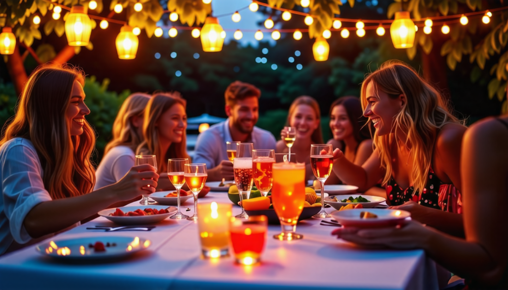 découvrez comment le verre devient le symbole de la convivialité nocturne, rassemblant amis et familiers autour de moments partagés. plongez dans l'univers chaleureux des soirées animées où chaque gorgée célèbre l'amitié et les souvenirs inoubliables.