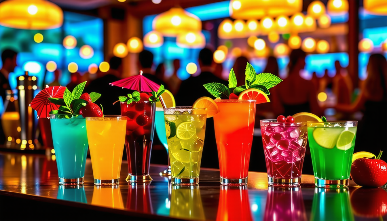 découvrez l'univers fascinant des cocktails envoûtants et laissez-vous porter par une expérience sensorielle inoubliable. plongez dans la magie de la nuit, où chaque gorgée réveille vos sens et crée des souvenirs mémorables.