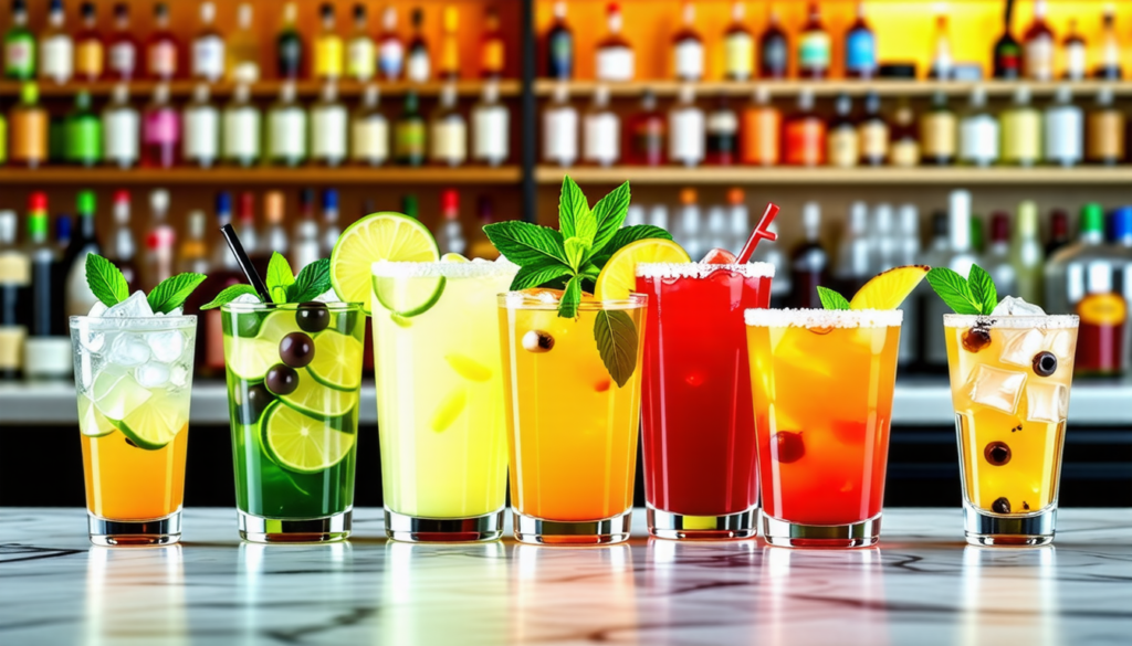 découvrez les cocktails les plus populaires à travers le monde, avec des explications détaillées sur leurs origines, ingrédients et méthodes de préparation. un guide essentiel pour les amateurs de mixologie et les curieux en quête de nouvelles saveurs.