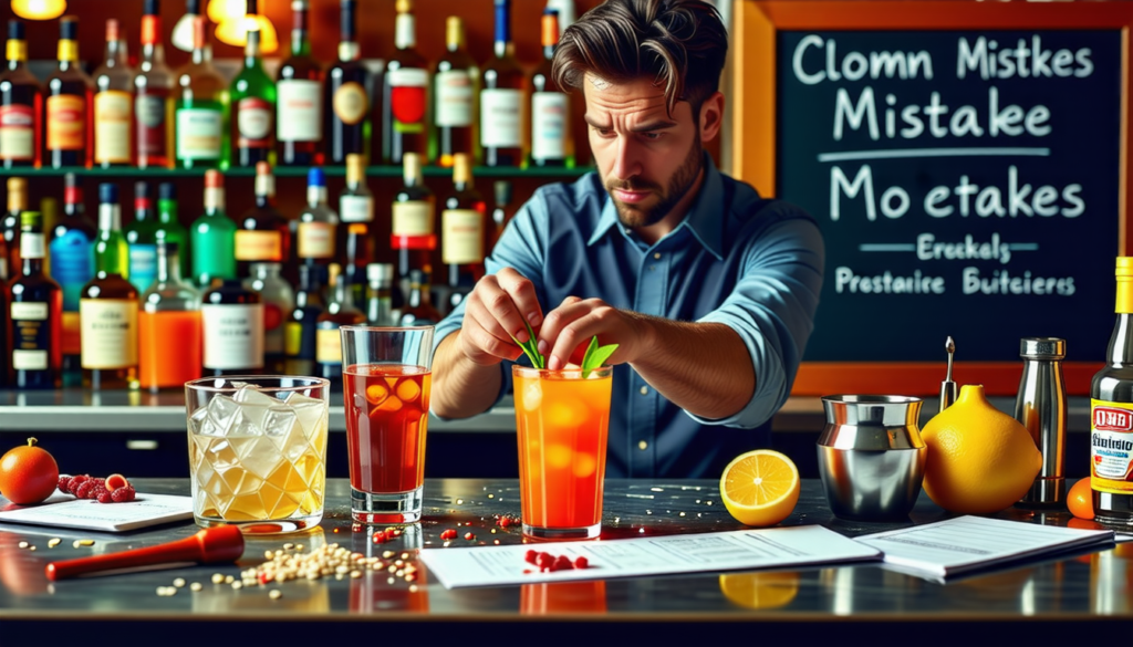 découvrez les erreurs courantes à éviter lors de la préparation de cocktails pour garantir des boissons délicieuses et parfaitement équilibrées. suivez nos conseils pratiques et devenez un expert en mixologie.