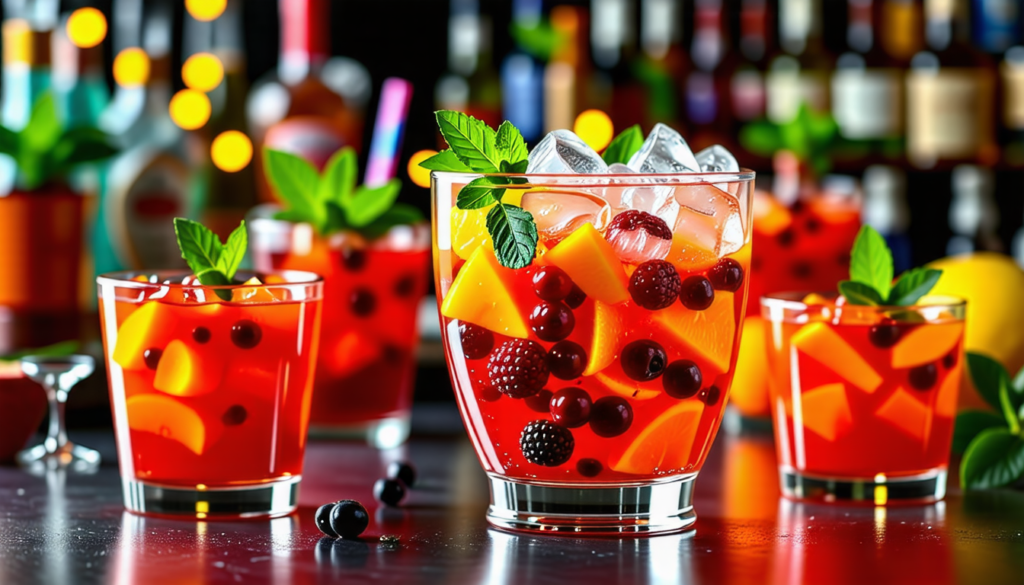 découvrez le punch, le cocktail parfait pour dynamiser vos soirées au bar. avec ses saveurs fruitées et rafraîchissantes, il transforme chaque moment en une expérience inoubliable. idéal pour vos sorties entre amis ou vos célébrations, le punch est le choix incontournable pour une ambiance festive. préparez-vous à un voyage gustatif qui éveillera vos sens !