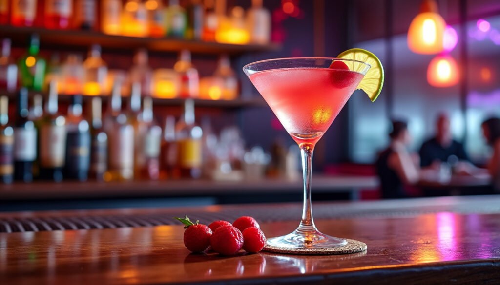 découvrez le cocktail cosmopolitan, une délicicieuse alliance de saveurs à savourer dans l'ambiance chic et vibrante des bars branchés. laissez-vous envoûter par ce mélange iconique qui allie la douceur des fruits à une touche pétillante, idéale pour vos soirées entre amis.