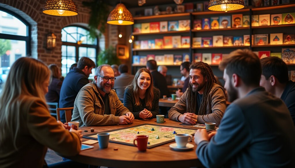 plongez dans l'univers ludique du bar à jeux à lyon, où chaque soirée se transforme en une aventure mémorable ! profitez d'une variété de jeux, d'une ambiance conviviale et de délicieuses boissons pour des moments de fun entre amis.