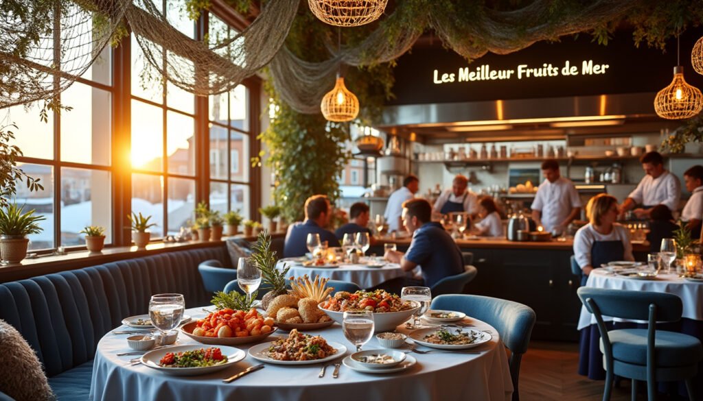 découvrez notre sélection des meilleurs restaurants de fruits de mer à nantes. savourez des délices marins fraîchement préparés dans une ambiance conviviale et chaleureuse. que vous soyez amateur de crustacés ou de poissons, trouvez l’endroit idéal pour régaler vos papilles!