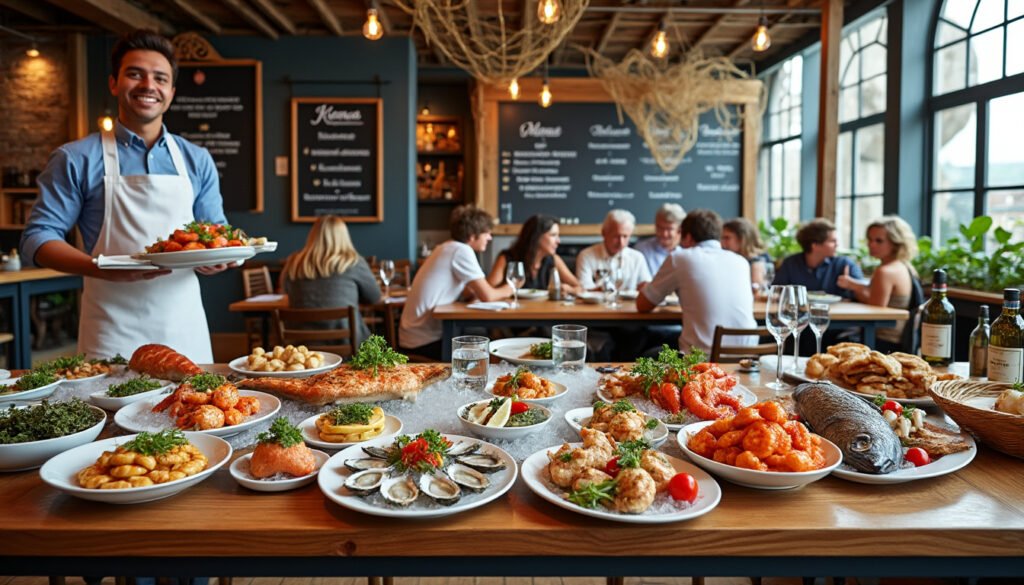 découvrez les meilleurs restaurants de fruits de mer à rennes, où la fraîcheur et la qualité des produits marins sont au rendez-vous. savourez des plats succulents dans une ambiance conviviale et élégante. que vous soyez amateur de crustacés ou de poissons, trouvez l'adresse parfaite pour un repas inoubliable en bord de mer.