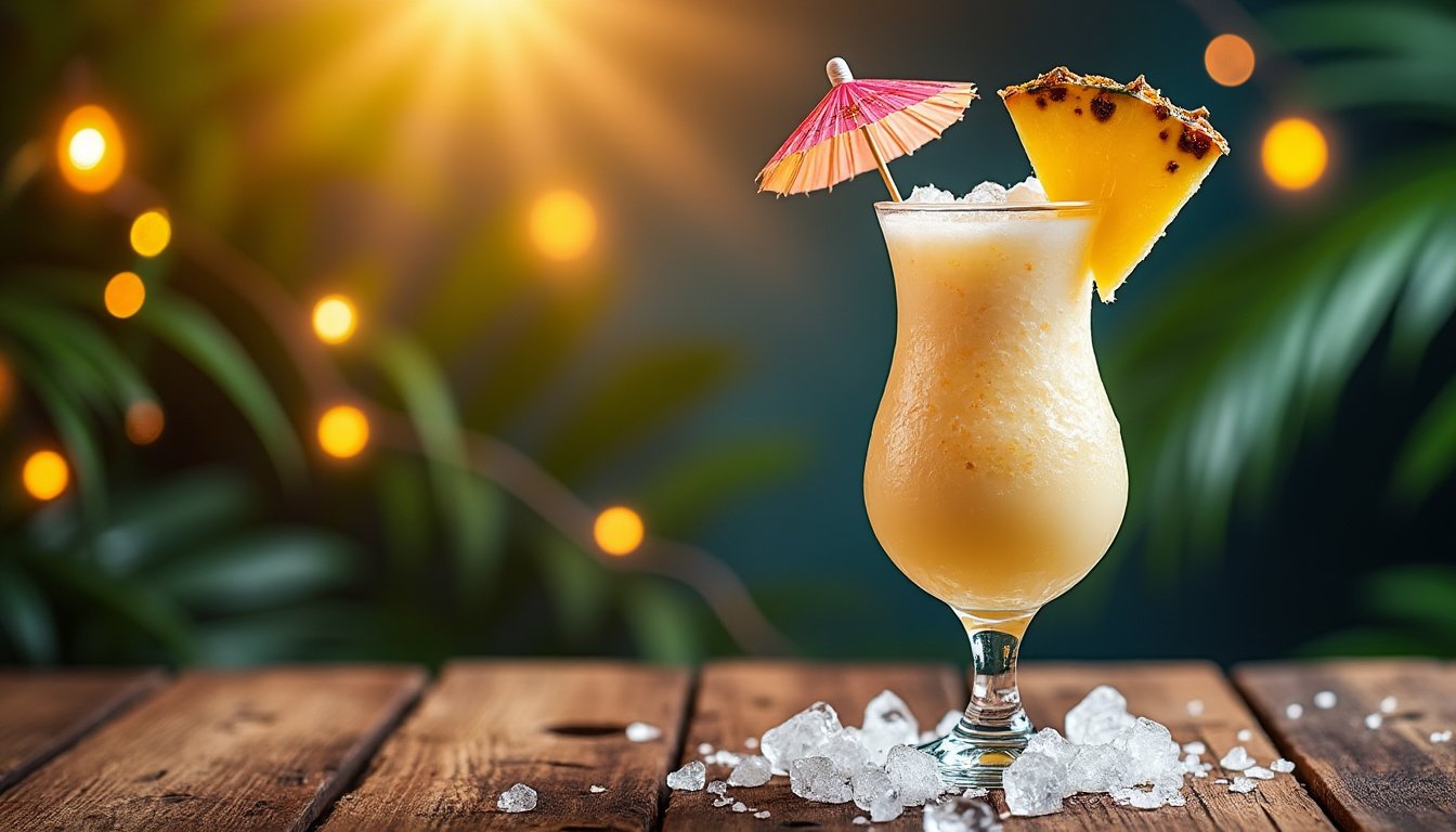 découvrez la piña colada, un cocktail exotique à base de rhum, de noix de coco et d'ananas, idéal pour mettre de l'ambiance lors de vos soirées nocturnes. savourez son goût tropical et laissez-vous transporter sous les palmiers, même en ville.