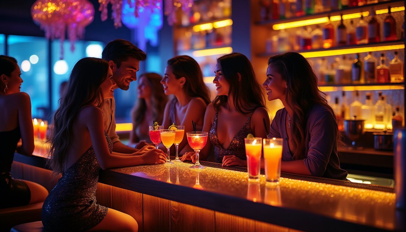 découvrez l'univers fascinant du commercial en bar, où l'art de séduire et de créer des ambiances captivantes se mêle à une expérience nocturne inoubliable. plongez dans cet univers attractif où chaque soirée est une opportunité de transformer l'ordinaire en extraordinaire.