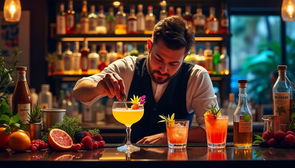 découvrez l'univers fascinant des créateurs de cocktails, où chaque boisson raconte une histoire à travers des saveurs audacieuses. apprenez à sublimer vos soirées avec des recettes uniques et des techniques artisanales qui transformeront vos nuits en véritables expériences gustatives.