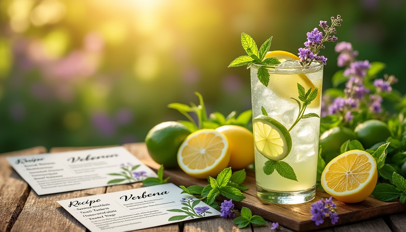 plongez dans l'univers des cocktails à la verveine ! découvrez les bienfaits de cette plante aromatique unique et apprenez à réaliser des recettes rafraîchissantes et savoureuses qui raviront vos papilles. un mélange parfait d'herbes et de saveurs pour élever vos apéritifs à un nouveau niveau.