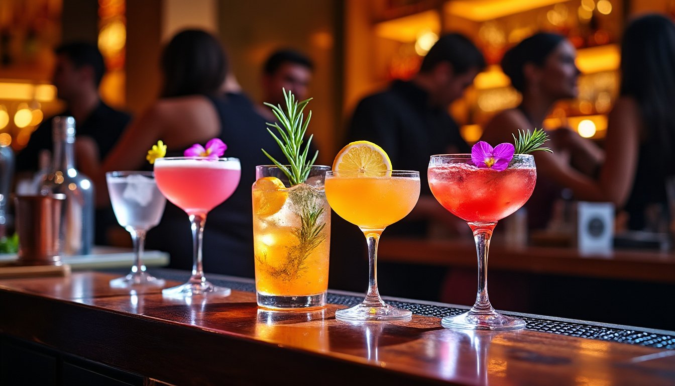 découvrez comment l'art de la présentation transforme les cocktails en véritables œuvres d'art, créant une expérience unique dans l'ambiance chaleureuse des bars nocturnes. plongez dans l'univers des mixologues et apprenez à révéler l'essence de chaque boisson avec style.