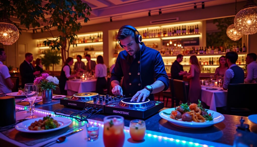 découvrez comment un disc-jockey talentueux peut transformer vos soirées gastronomiques en une expérience inoubliable. plongez dans l'art de créer l'ambiance parfaite avec des mix exclusifs qui raviront vos sens et accompagneront chaque plat.