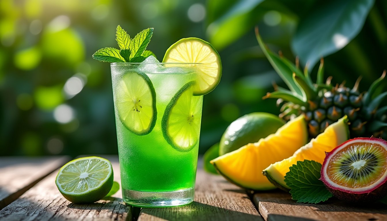 découvrez les bienfaits du cocktail au citron vert, une boisson à la fois rafraîchissante et revitalisante. idéal pour étancher la soif, il apporte une dose de fraîcheur et de vitalité à votre journée, tout en offrant des propriétés antioxydantes et stimulantes pour le corps.