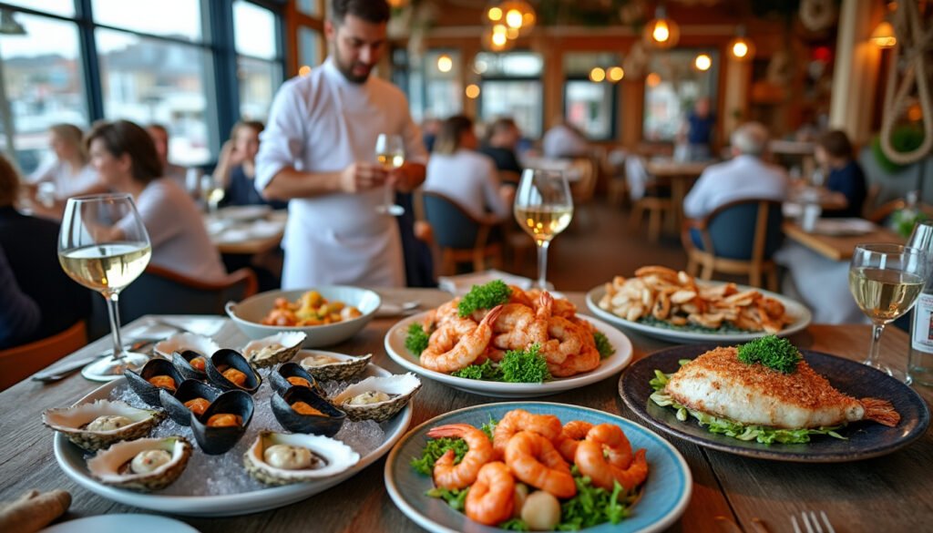 découvrez les meilleures adresses de restaurants de fruits de mer à brest. savourez des plats frais et délicieux, préparés avec des produits locaux. que vous soyez amateur de coquillages ou de poissons, laissez-vous tenter par notre sélection incontournable pour une expérience culinaire inoubliable en bord de mer.