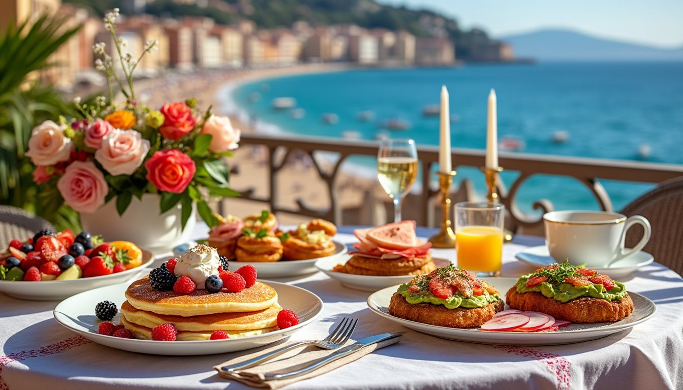 découvrez les meilleures adresses pour un brunch à nice ! que vous soyez amateur de sucré ou de salé, cette sélection de restaurants et cafés vous offrira une expérience gastronomique inoubliable sous le soleil niçois. réveillez vos papilles avec des plats savoureux et un cadre agréable.