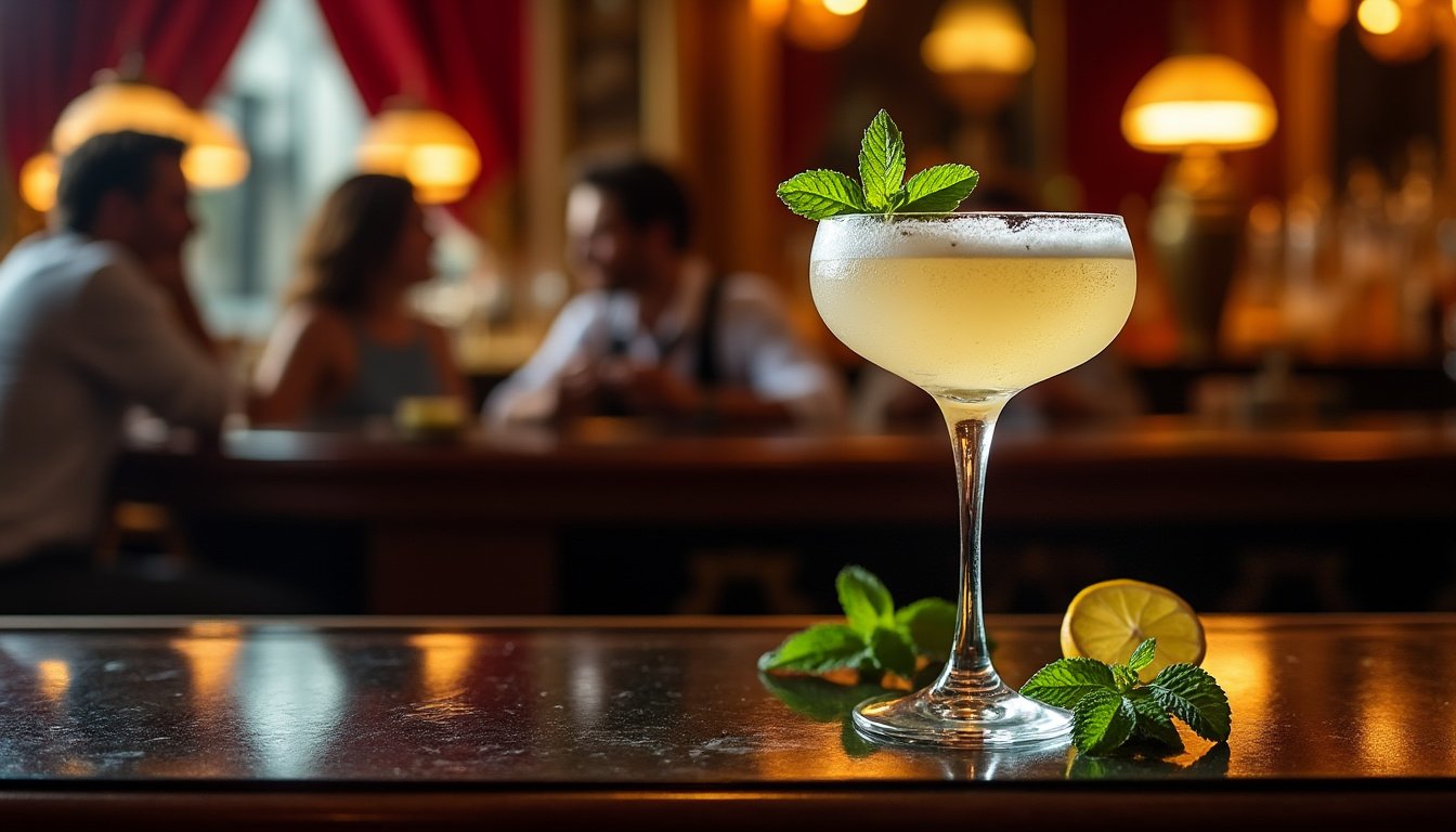 découvrez le ramos gin fizz, le cocktail parfait pour animer vos nuits. avec ses saveurs délicates et sa texture crémeuse, ce mélange sophistiqué de gin, de citron, d'orange fleur et de crème transformera vos soirées en de véritables moments de plaisir et de convivialité.