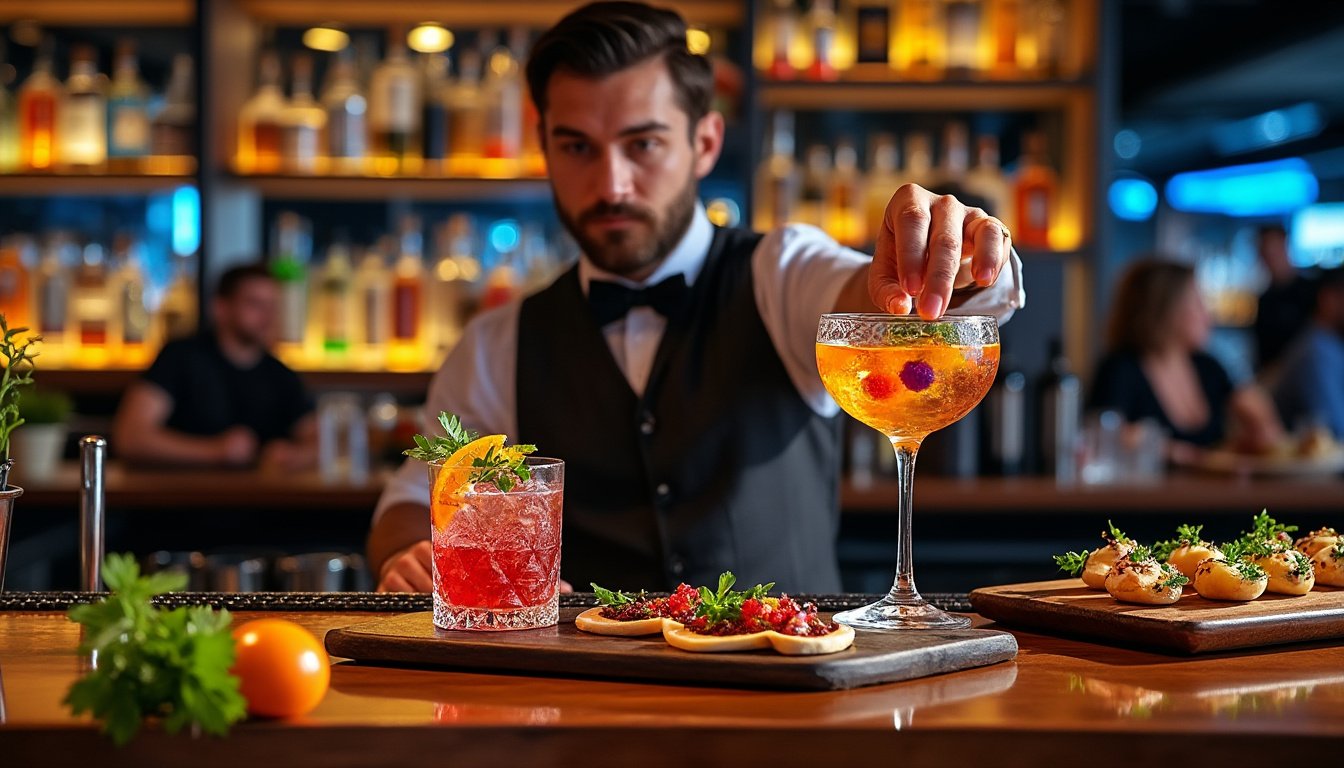 découvrez l'envoûtante atmosphère des bars nocturnes avec notre serveur de nuit. plongez dans un univers où les saveurs audacieuses et les cocktails enchanteurs se rencontrent pour créer des expériences inoubliables. vivez la magie des nuits en savourant chaque moment.