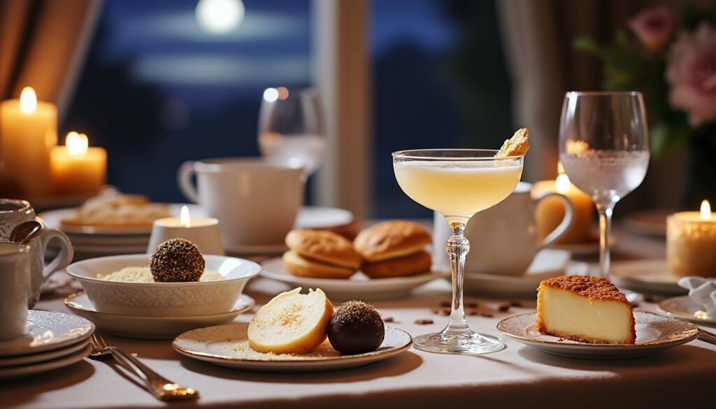 découvrez l'envoûtante expérience d'un voyage nocturne autour du brandy alexander, un cocktail raffiné qui émerveille les palais. rejoignez-nous à la table des gourmets pour savourer cette délicieuse combinaison de saveurs, tout en profitant de conseils culinaires et d'harmonies de mets. une soirée inoubliable vous attend!