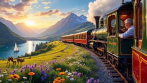 explorez les trains touristiques et embarquez pour un voyage inoubliable à travers des paysages époustouflants. découvrez des itinéraires pittoresques et laissez-vous séduire par la beauté de la nature, tout en profitant d'un confort exceptionnel à bord de trains emblématiques.