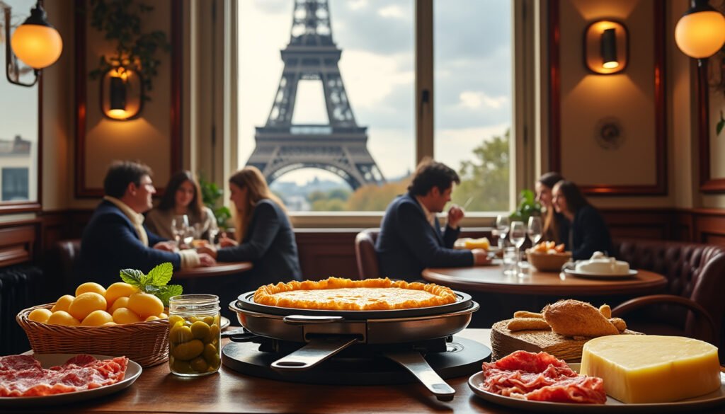 découvrez les meilleures adresses à paris pour savourer une raclette savoureuse. que vous soyez en quête d'une ambiance chaleureuse ou d'une expérience gastronomique unique, notre guide vous dévoile les lieux incontournables pour un moment convivial autour de ce plat traditionnel.