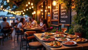 découvrez un nouvel espace tendance sur la rive droite : ce restaurant se transforme en bar à tapas le soir venu. savourez des mets raffinés dans une ambiance conviviale et festive, idéale pour une soirée entre amis ou un rendez-vous romantique.