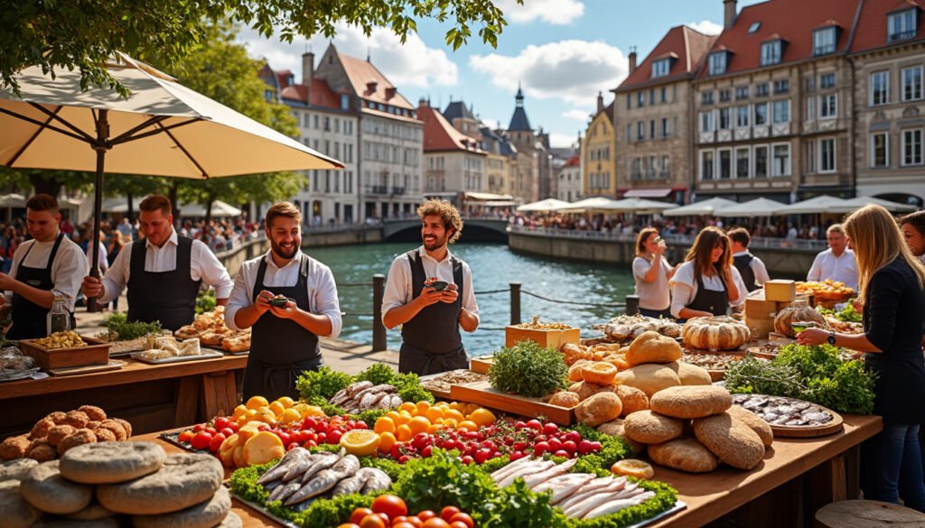 découvrez la semaine du goût à nantes, un événement incontournable pour les gourmands ! partez pour un voyage culinaire unique à travers des ateliers, des dégustations et des rencontres avec des chefs locaux. ne manquez pas cette célébration des saveurs qui éveillera vos papilles.