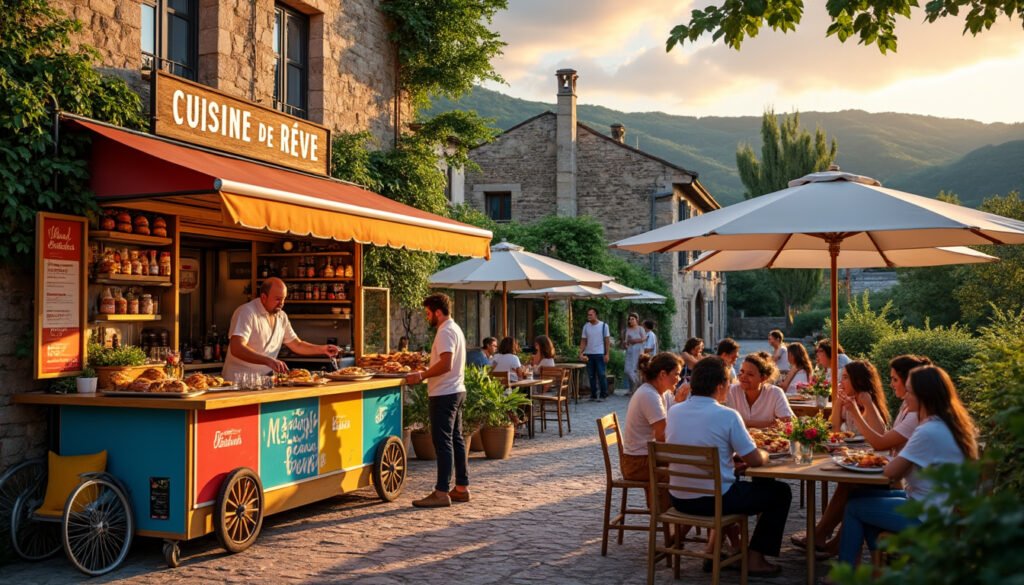 découvrez un restaurant étoilé en dordogne alliant gastronomie et street-food. pour seulement 15 euros, laissez-vous séduire par des plats savoureux, préparés avec passion et ingrédients frais. une expérience culinaire unique à ne pas manquer !