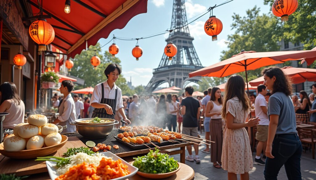 explorez les meilleures adresses de street food asiatique à paris et savourez des plats authentiques et délicieux. ne manquez pas cette aventure culinaire vibrante dans la capitale française!