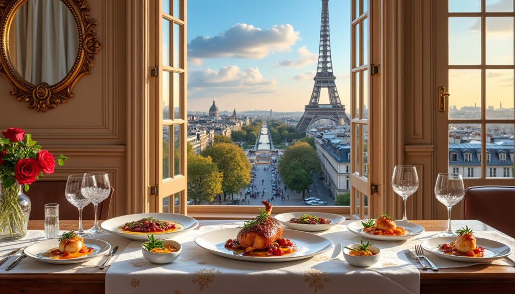 découvrez notre sélection des restaurants gastronomiques incontournables de paris, où chaque plat est un véritable joyau culinaire. laissez-vous séduire par l'élégance des saveurs, l'authenticité des ingrédients et l'expertise des chefs parisiens dans un voyage gastronomique inoubliable.