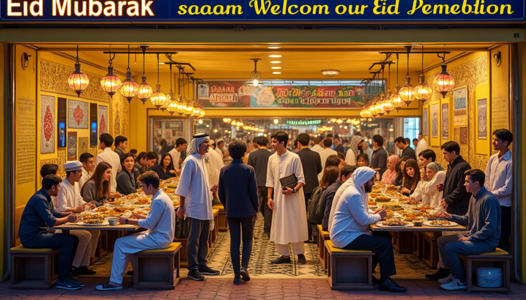 découvrez comment un restaurant de saint-denis célèbre l'eid ul-fitr en offrant des repas savoureux aux étudiants éloignés de leurs familles. un acte de solidarité qui réchauffe les cœurs et favorise le partage en cette période festive.