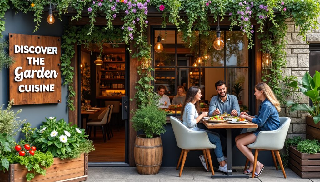 découvrez la cuisine du jardin à hem, un établissement innovant qui propose une expérience culinaire dédiée à l'alimentation saine et savoureuse. savourez des plats préparés avec des ingrédients frais et locaux, alliant gastronomie et bien-être.