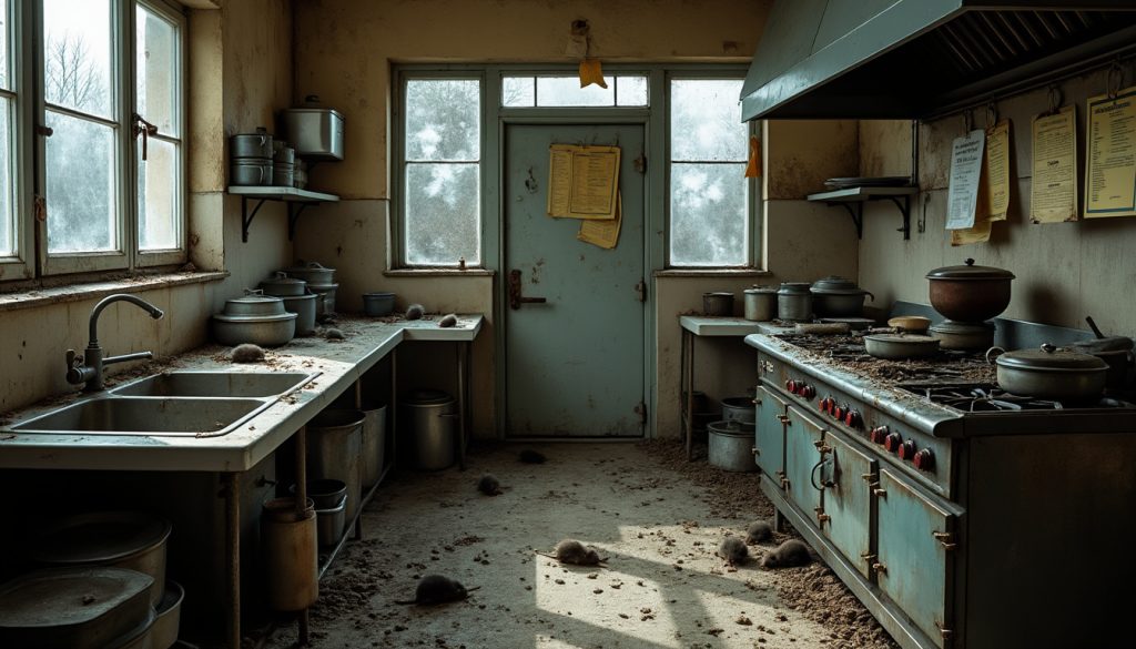 découvrez les détails choc de la fermeture indéfinie d'un restaurant de villeurbanne, où des cadavres de souris et des déjections ont été retrouvés sur les équipements de cuisine. une mise en lumière des normes sanitaires à respecter dans le milieu de la restauration.