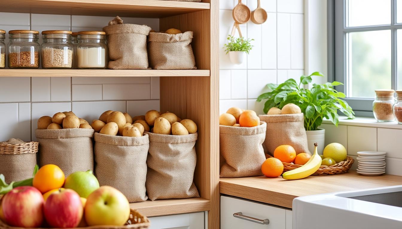 découvrez nos astuces pratiques pour empêcher les pommes de terre de germer efficacement. apprenez les meilleures méthodes de stockage et les conditions idéales pour préserver la qualité de vos tubercules. ne laissez plus vos pommes de terre se gâter !