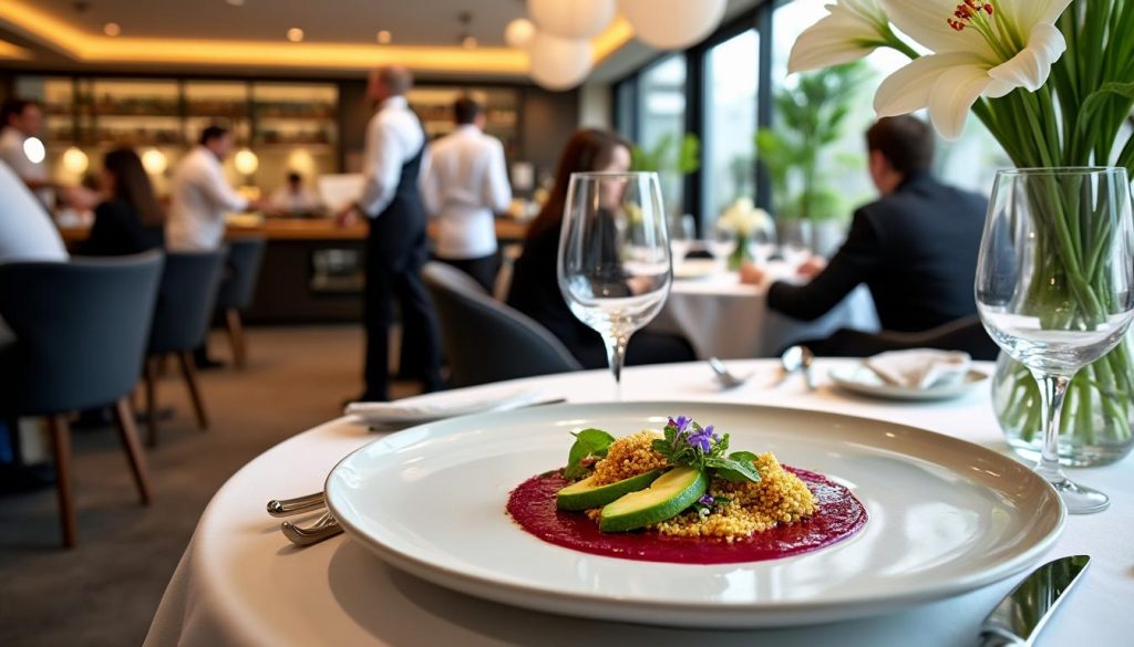 découvrez l'arpège, le premier restaurant trois étoiles à offrir une cuisine entièrement végétale, où la créativité rencontre le respect des ingrédients. un voyage gastronomique unique dédié aux saveurs végétales qui ravira les gourmets.