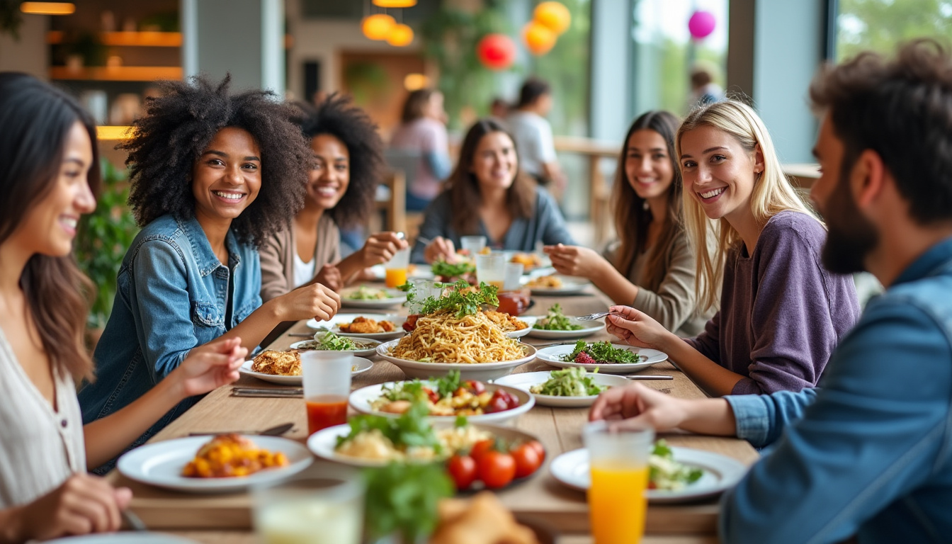 Repas Offert « Un moment de bonheur » : les étudiants marseillais savourent un repas ...