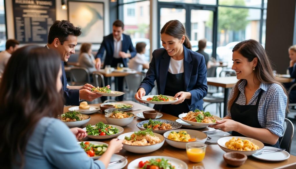 découvrez comment les restaurants américains ajustent la taille de leurs portions en réponse à la popularité croissante d'ozempic chez leurs clients.