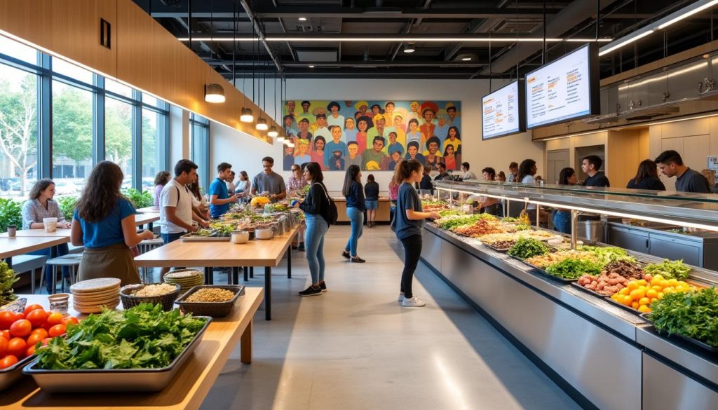 découvrez comment le restaurant du crous innove pour offrir des repas sains, accessibles à tous, et briser les idées reçues sur la restauration collective.