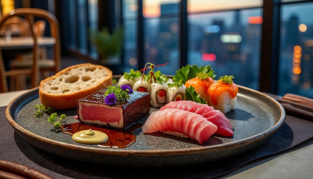 découvrez une nouvelle adresse gourmande proche de la capitale, où la cuisine européenne rencontre l'art du sushi pour une expérience culinaire innovante et raffinée.