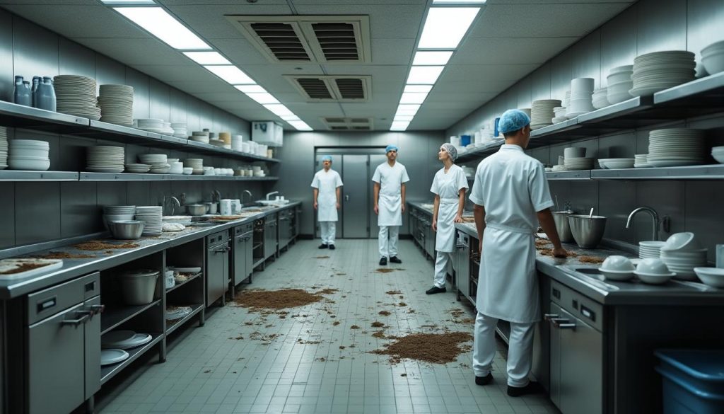 l’état adresse une mise en demeure à la cuisine centrale du chu de caen en raison de graves manquements aux normes d’hygiène, soulignant l'urgence d'améliorations pour garantir la sécurité alimentaire.