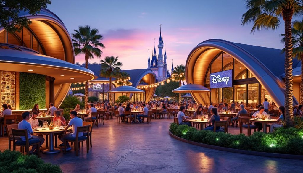 découvrez les transformations majeures de disney village en 2026 et comment vos restaurants favoris se réinventent pour une expérience culinaire inoubliable.