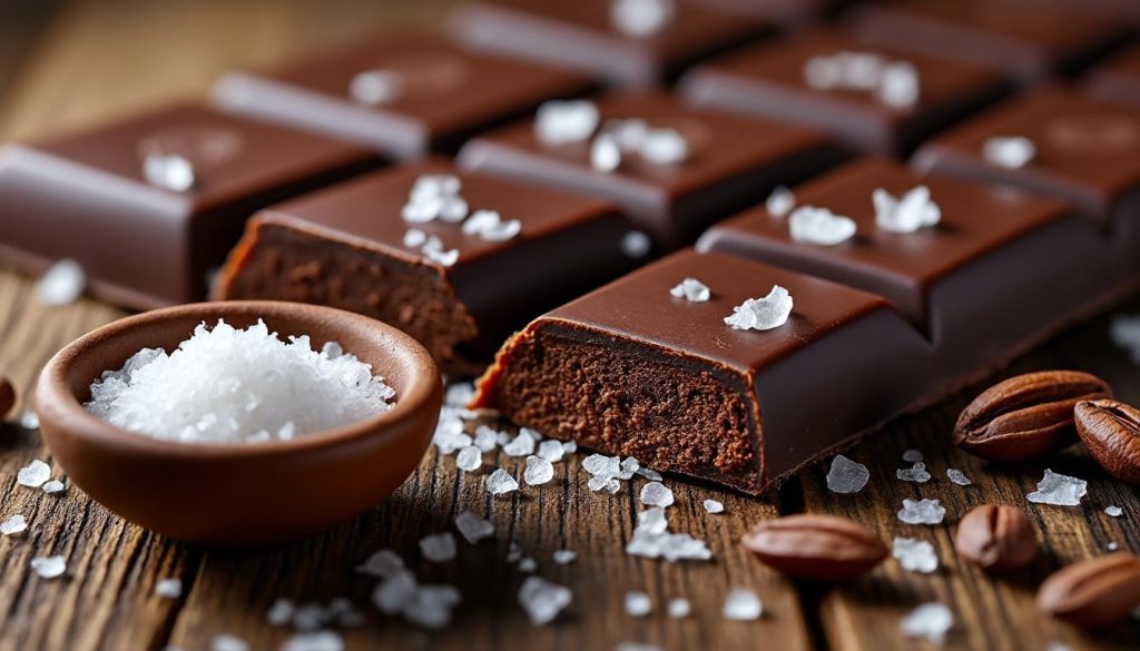 découvrez l'association surprenante du chocolat et du sel qui séduit de plus en plus les palais gourmands, alliant douceur et saveurs salées pour une expérience unique.