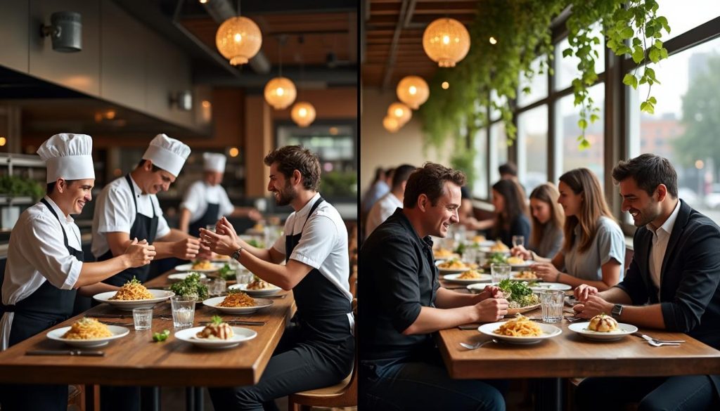 découvrez l'histoire captivante d'un restaurant italien new-yorkais qui traverse quatre heures d'émotions intenses, mêlant euphorie et désespoir, pour atteindre une réussite extraordinaire.