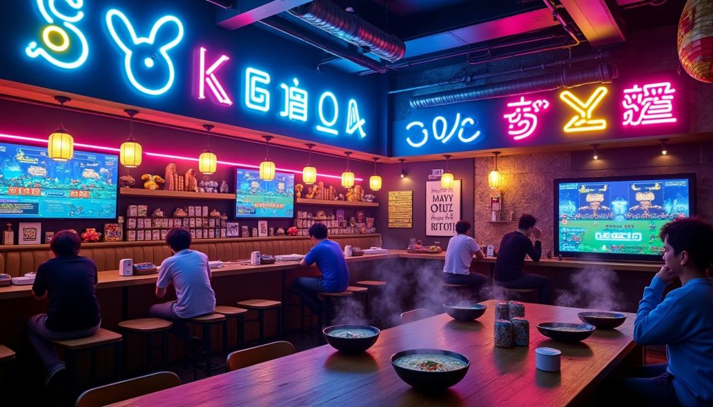 découvrez à saint-étienne un nouveau bar gaming unique alliant l'univers pokémon, les jeux vidéo et des saveurs authentiques de ramens. un lieu convivial pour joueurs et gourmands !