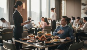 découvrez ce restaurant à volonté qui instaure une facturation pour les clients dépassant les limites, afin d'encourager une consommation responsable et éviter les excès alimentaires.