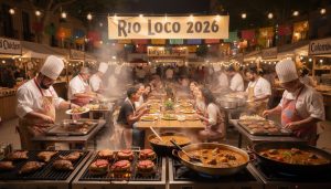 découvrez rio loco 2026 avec treize chefs talentueux proposant 900 repas par soir, au menu : poulet grillé, burger rougail et colombo pour une expérience culinaire inoubliable.