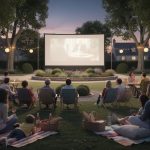 profitez des soirées estivales dans le parc de cette commune de loire-atlantique avec des séances de cinéma en plein air et des moments de détente au cœur de la nature.