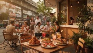 découvrez l'ambiance conviviale de tisto, spécialiste de la street-food italienne et de l'aperitivo, qui s'apprête à ouvrir un second restaurant dans le dynamique quartier siam.