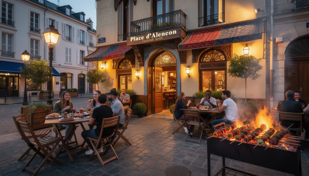 découvrez un nouveau temple des saveurs turques et des grillades authentiques, fraîchement ouvert sur la place d'alençon, pour un voyage culinaire inoubliable.